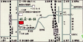 林屋旅館Map